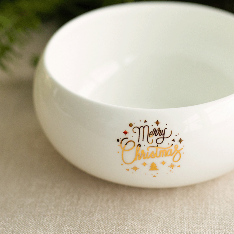 Müslischale 10 cm — Premium Platinum Line Merry Christmas