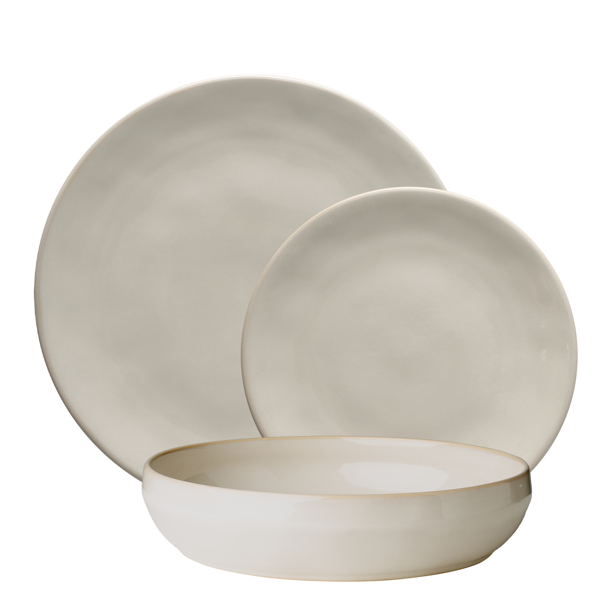 Ceramic plate set 18 pcs - Gaya Elements Quest North