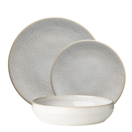 Set di piatti in ceramica 18 pezzi - Gaya Elements Lumina North