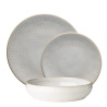 Plate set 18 pcs. - Elements Lumina North