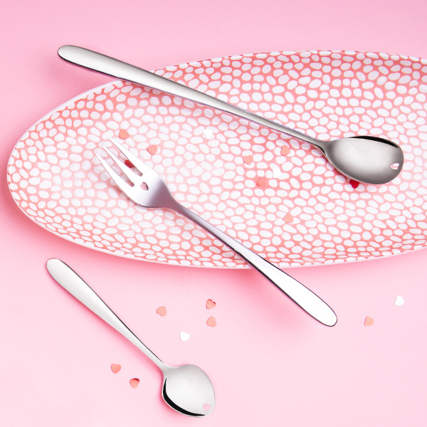 Gift set with heart 6 pcs - Love Cutlery