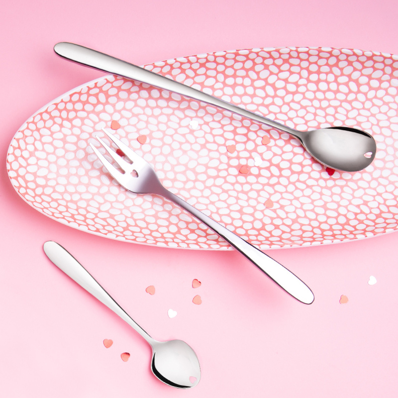 Geschenkset mit Herz 6-tlg. - Love Cutlery