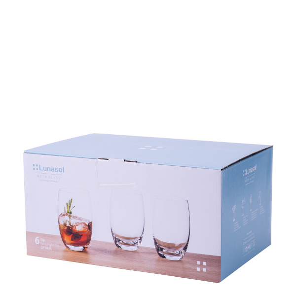 Bicchieri Tumbler 460 ml 6 pz - Optima Glas Lunasol