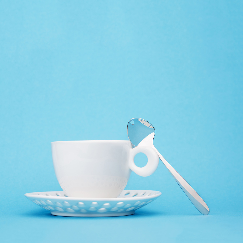 Ice Cream Spoons with Heart 6-pc Set - Love Cutlery