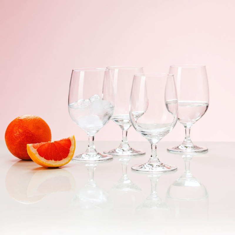 Stemmed glasses 310 ml set of 4 - Univers Glas Lunasol META Glass