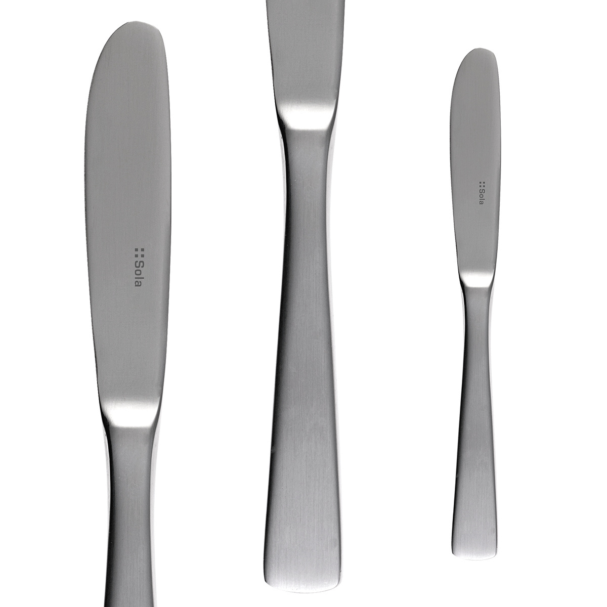 Kinderbesteck-Set 4 tlg.- 750 Elite ganz matt