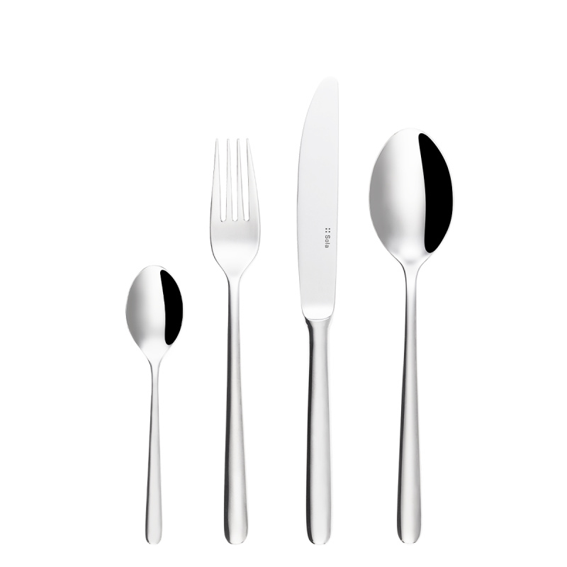 Cutlery set 24 pcs. - Faro Elite polished - Dessert DM VH