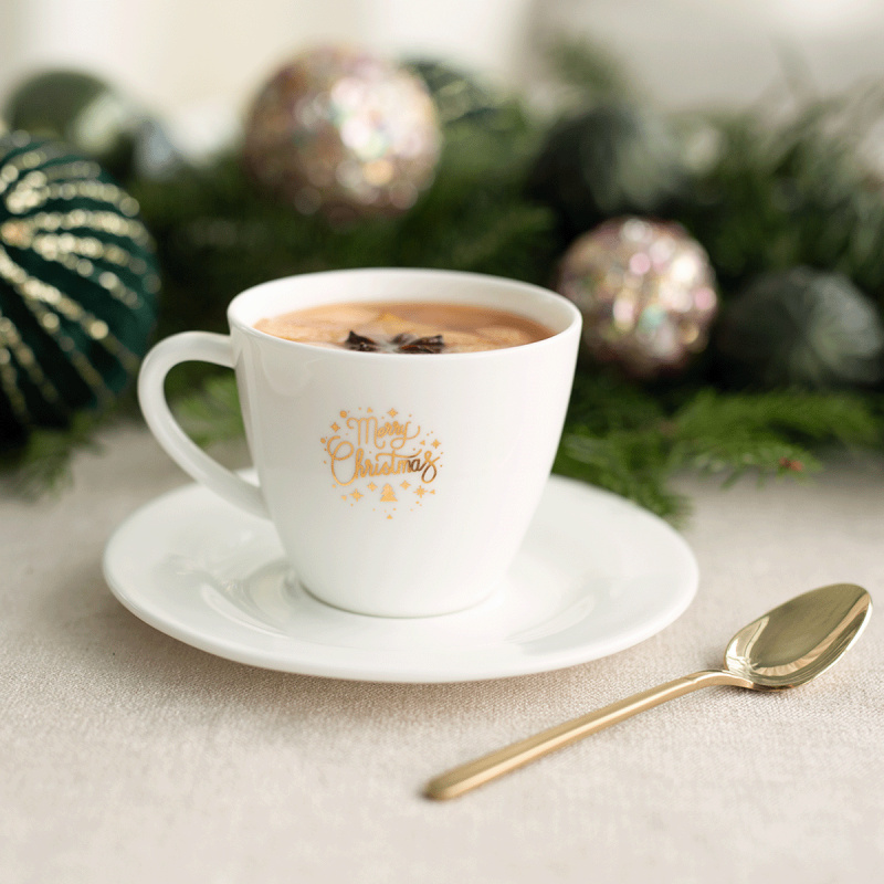 Kaffeetasse 250 ml — Premium Platinum Line Merry Christmas