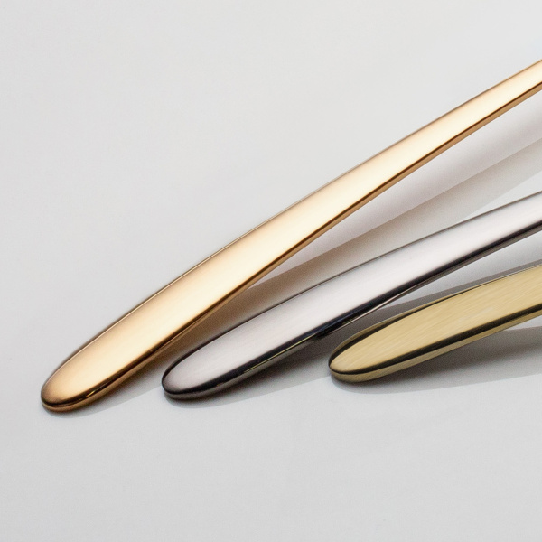 Latte Spoons with Heart Gold 4-pc Set – Love Cutlery
