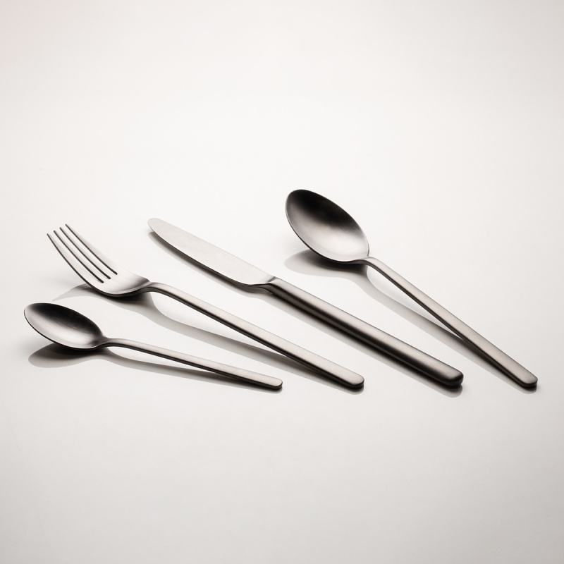 Besteckset 16-tlg. - Sofia PVD grey ganz matt