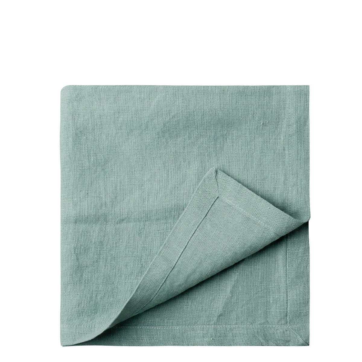 Sea green linen napkins 50 x 50 cm 2 pcs - Gaya Ambiente
