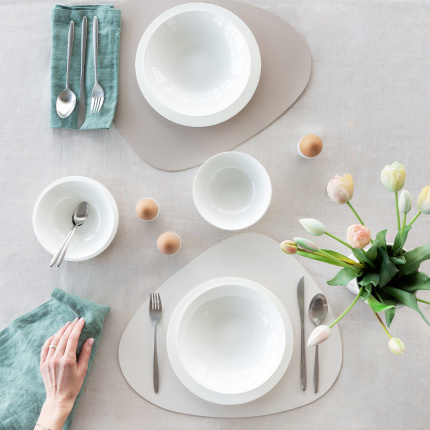 Set in porcellana 16 pezzi | Premium Platinum Line