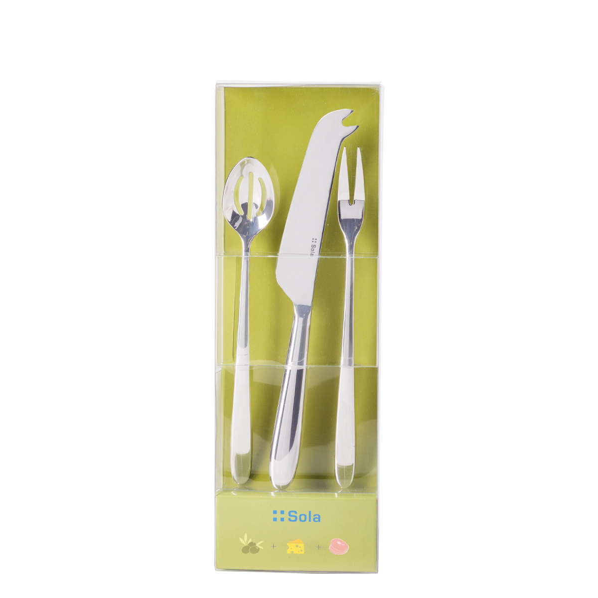 Set Antipasti 3 pezzi – Alpha lucido