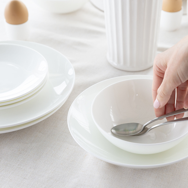 Set in porcellana 16 pezzi | Premium Platinum Line