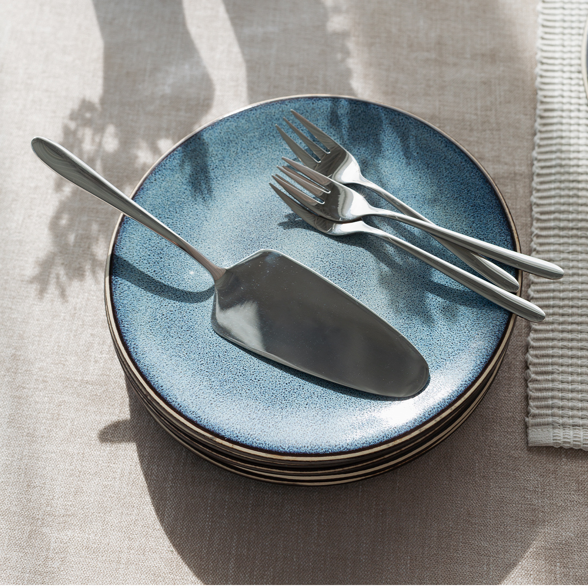 Dinner plate Coupe 22 cm – Gaya Elements Night Terra