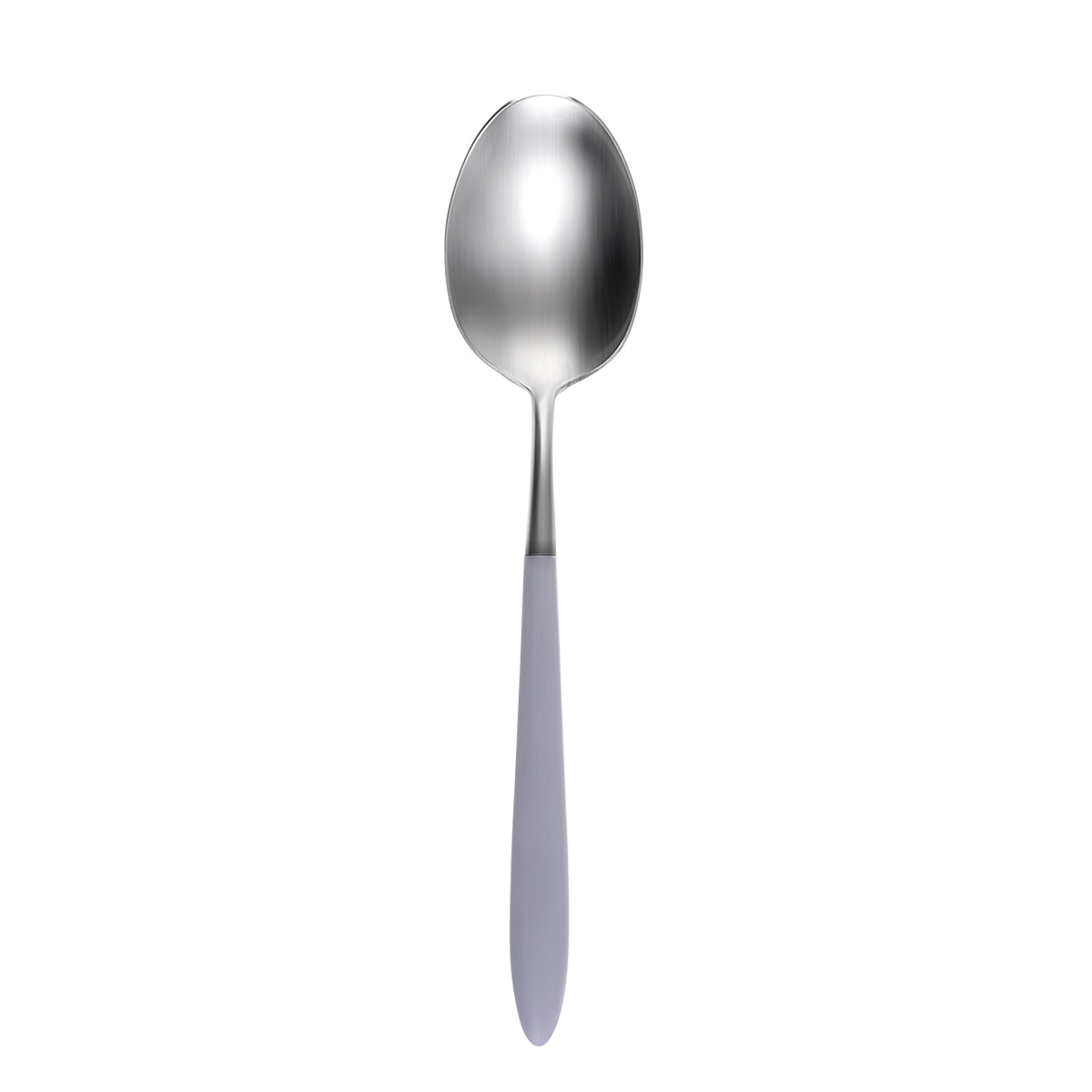 Spoon - GAYA Exeter handle light grey matt