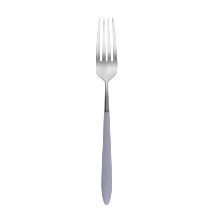 Dinner fork - GAYA Exeter handle light grey matt