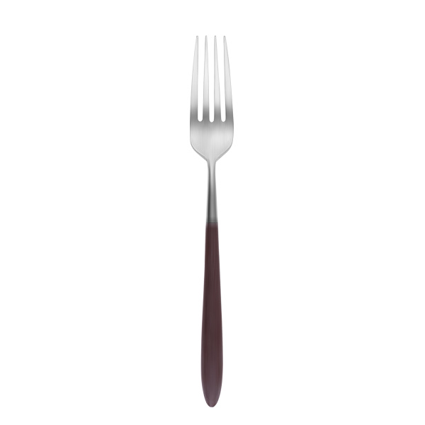 Dinner fork - GAYA Exeter handle taupe matt