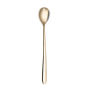 Latte macchiato spoon with heart – Alpha PVD Champagne