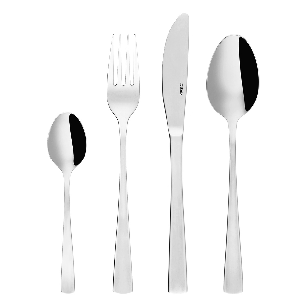Cutlery set 24 pcs. - Corfu CNS polished