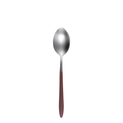 Teaspoon "American Style" - GAYA Exeter handle taupe matt
