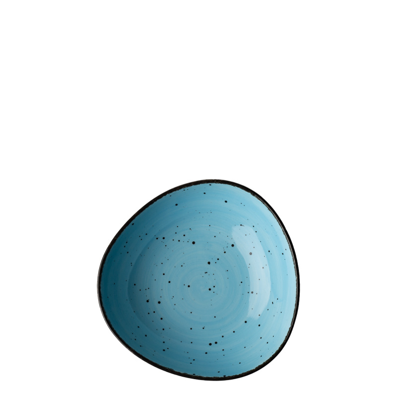 Bowl Organic 17 cm bleu clair - Gaya Atelier speckled