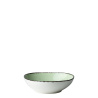 Bowl Organic 17 cm hellgrün – Gaya Atelier speckled