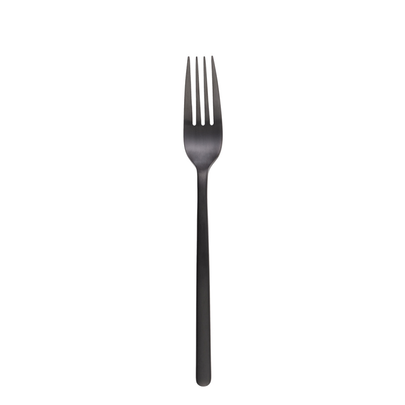 Ensemble de couverts 16 pièces - Sofia PVD gris tout mat