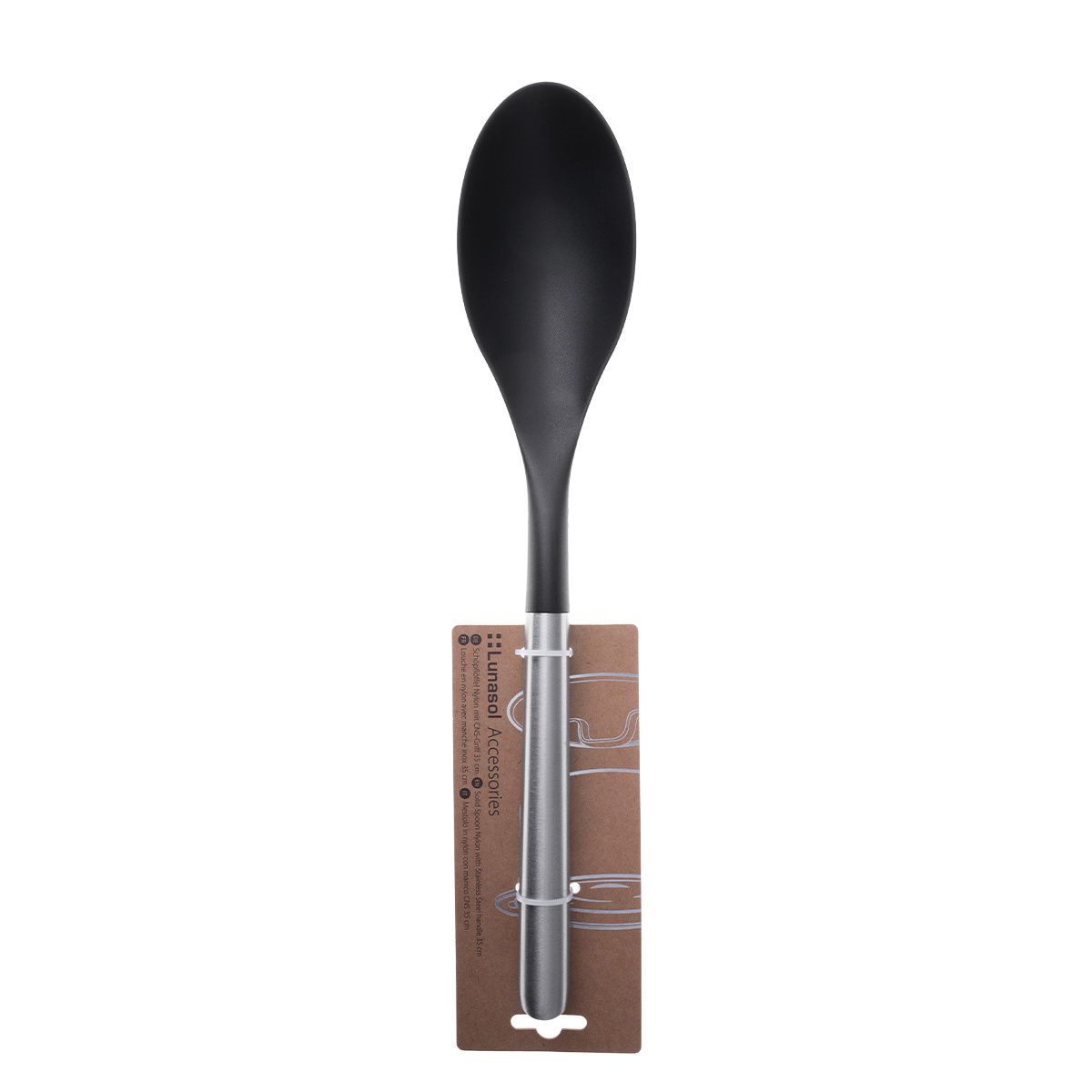 Solid spoon Nylon 35 cm | Lunasol