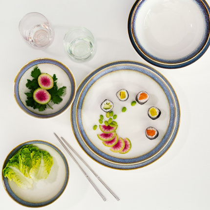 Dinner plate Coupe 28 cm | Gaya Atelier Silom