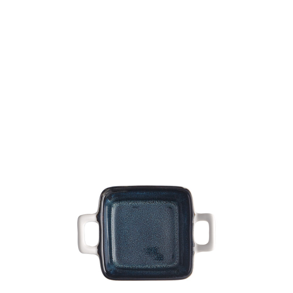 Ciotola Flowl Atelier blu con manici 7,8 x 7,8 cm - Gaya