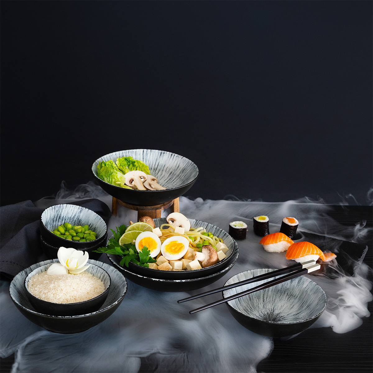 Asia Set 12 pcs - Turin Elite, polished