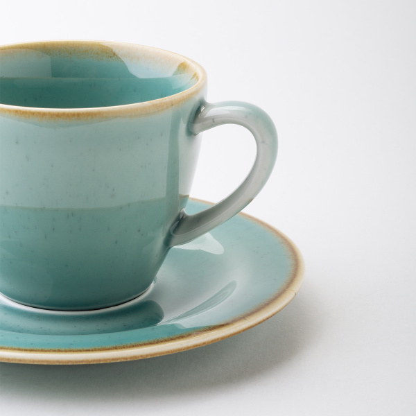 Porcelain set 30 pcs – Sand turquoise – Gaya