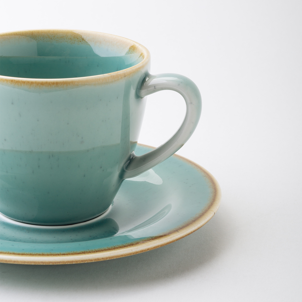 Porcelain set 30 pcs – Sand turquoise – Gaya