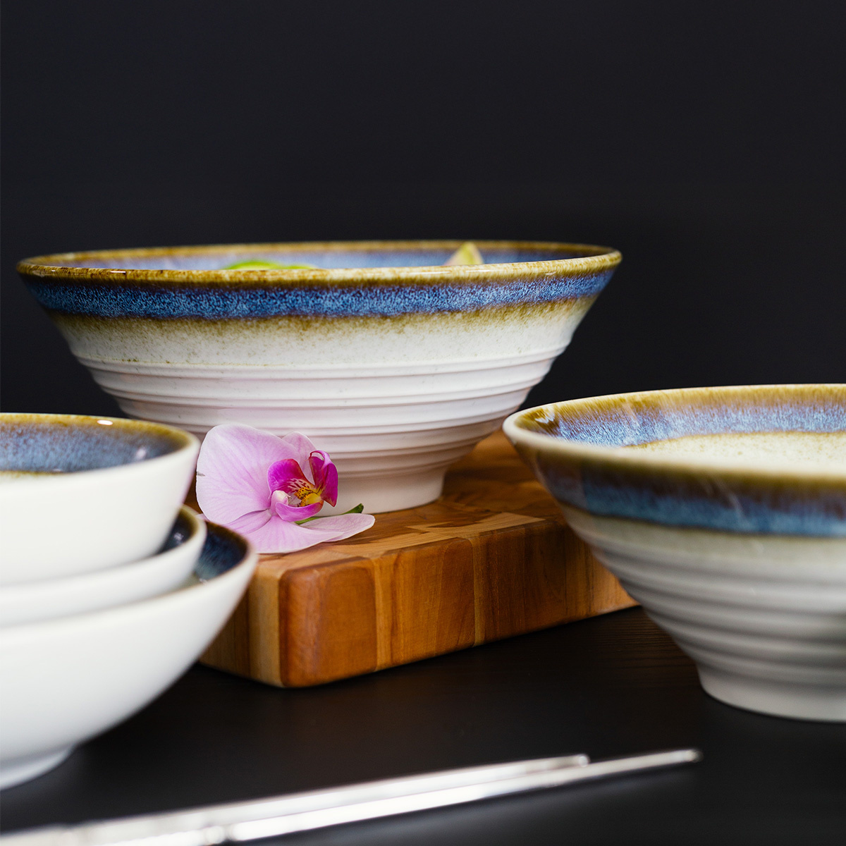 Ramen bowl L ø 20 cm | Gaya Atelier Le Wave