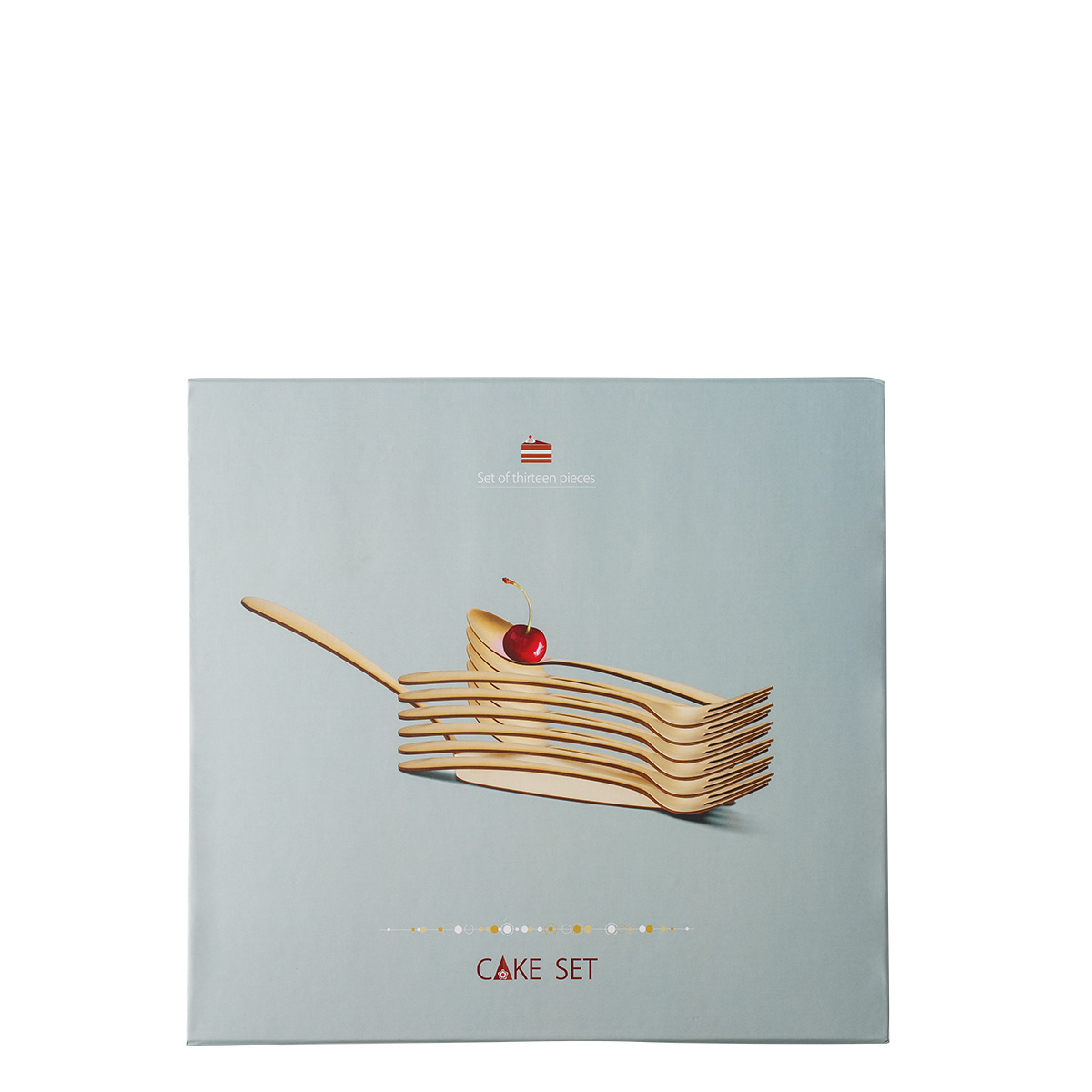 Set per dolci 13 pezzi - Alpha PVD oro