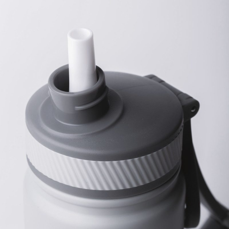 Edelstahlflasche 650 ml grau matt - To Go