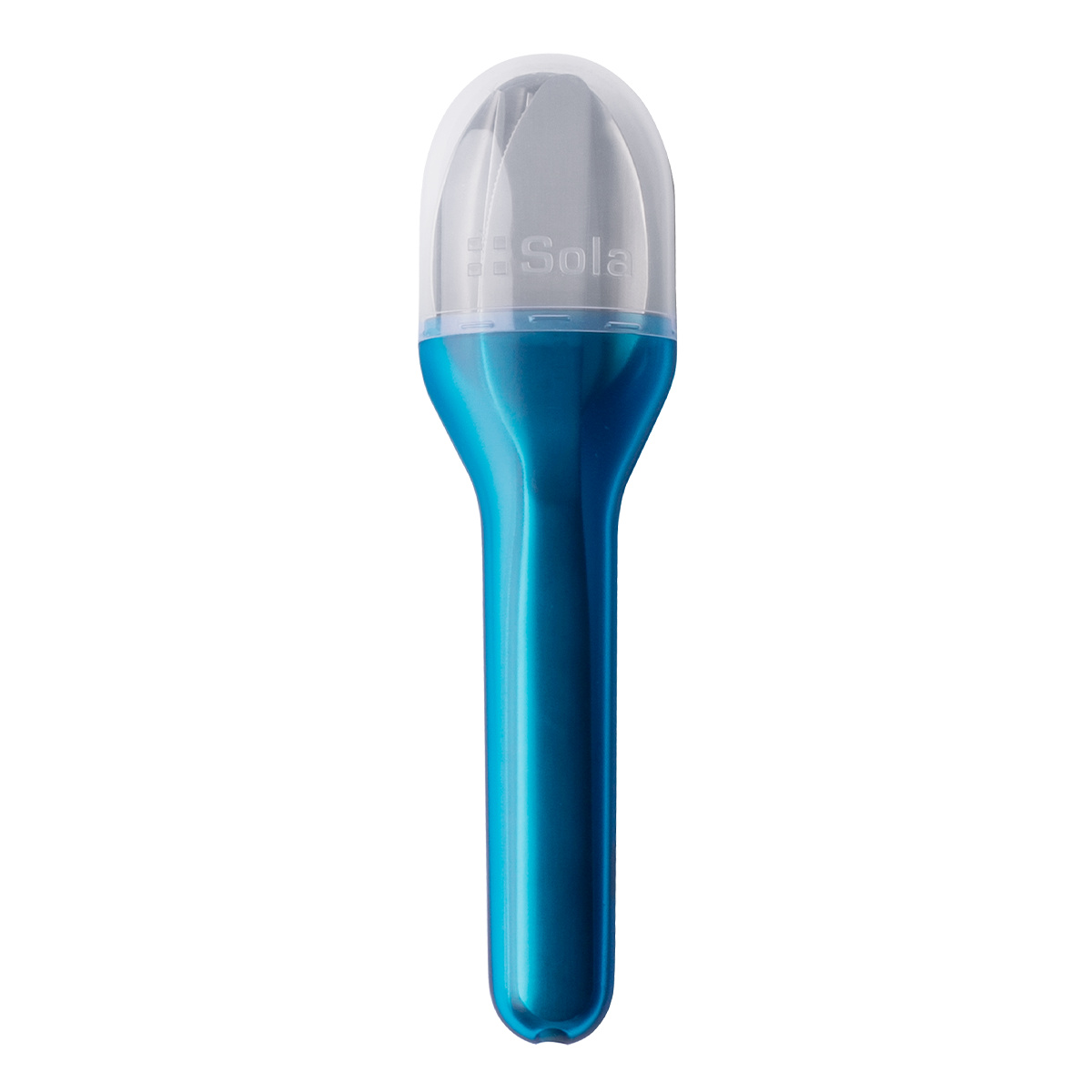 Besteck-Set im blauen Etui 3-tlg. - To Go - Stay Safe