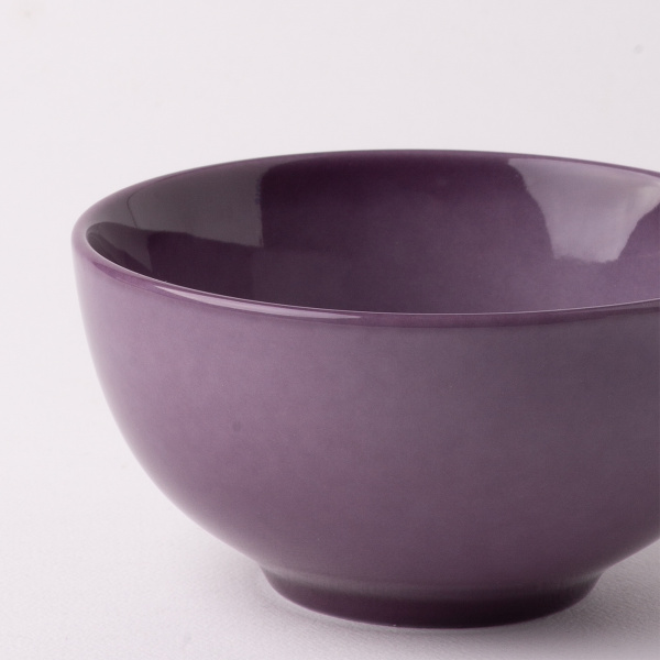 Bowl ø 11 cm | Gaya Solatelier Aubergine