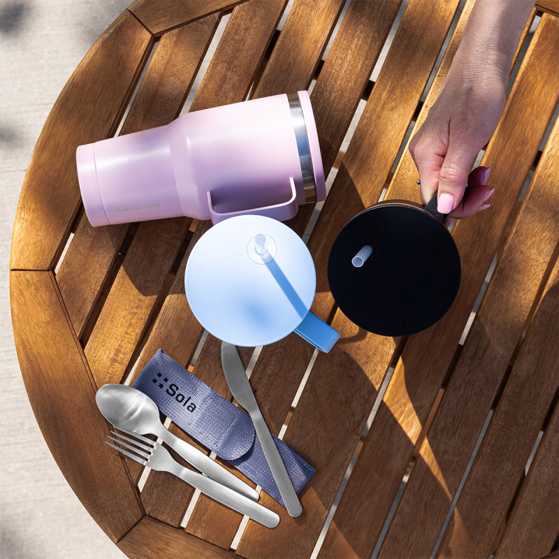 Gobelet isotherme To Go Cup by Sola - noir mat