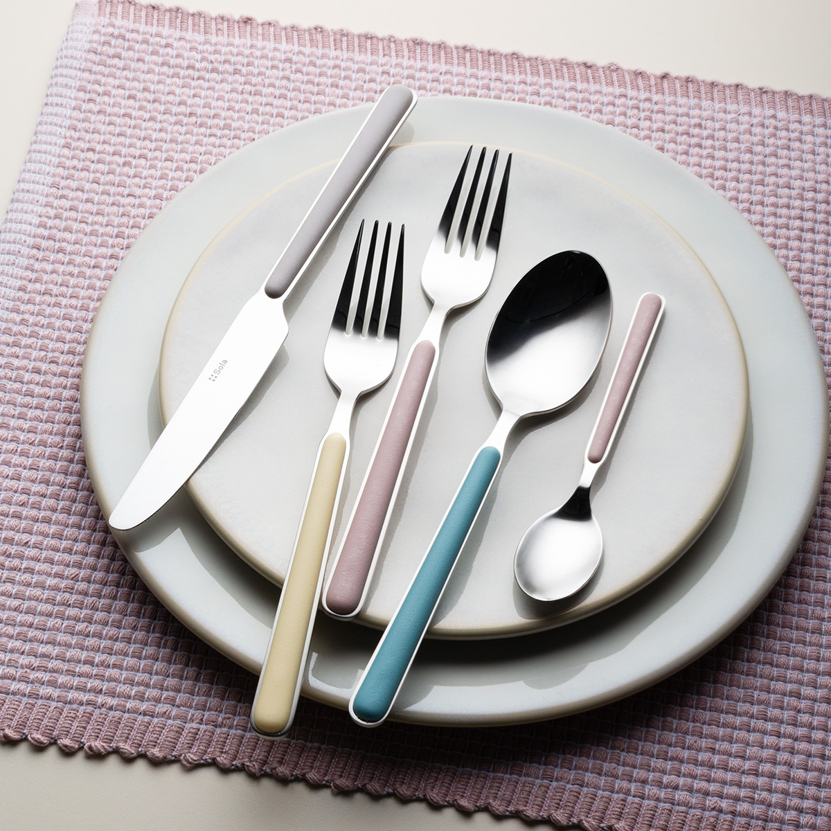 Cutlery set 16 pcs Gallery Multi Color | Lusol