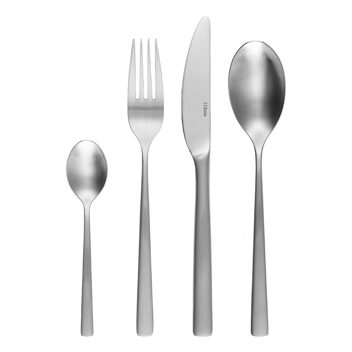 Cutlery set 16 pcs – Livia satin in small Softbox