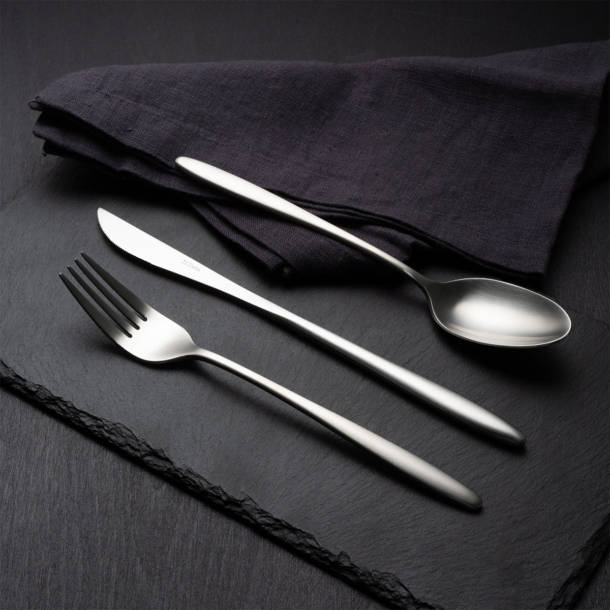 Cutlery set 16 pcs – Aurora satin