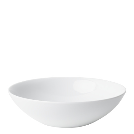 Bowl 20 cm, height 5.5 cm - Tosca porcelain white