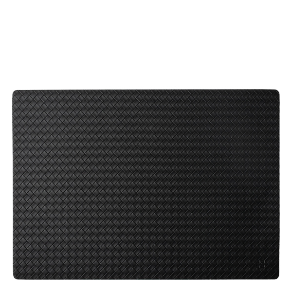 Tischset Braid schwarz 45×32 cm | Elements Ambiente