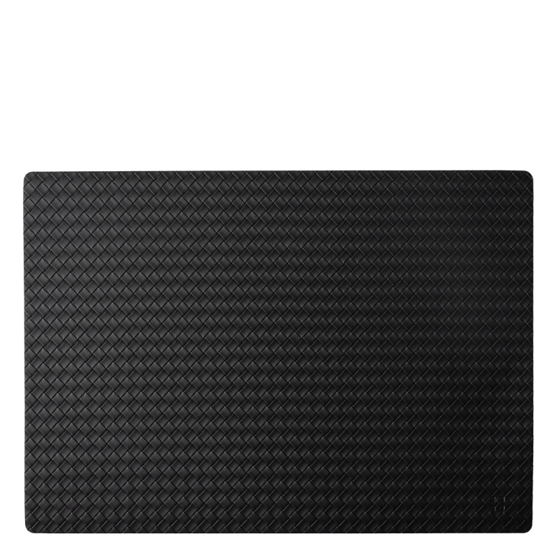 Tischset Braid schwarz 45×32 cm | Elements Ambiente