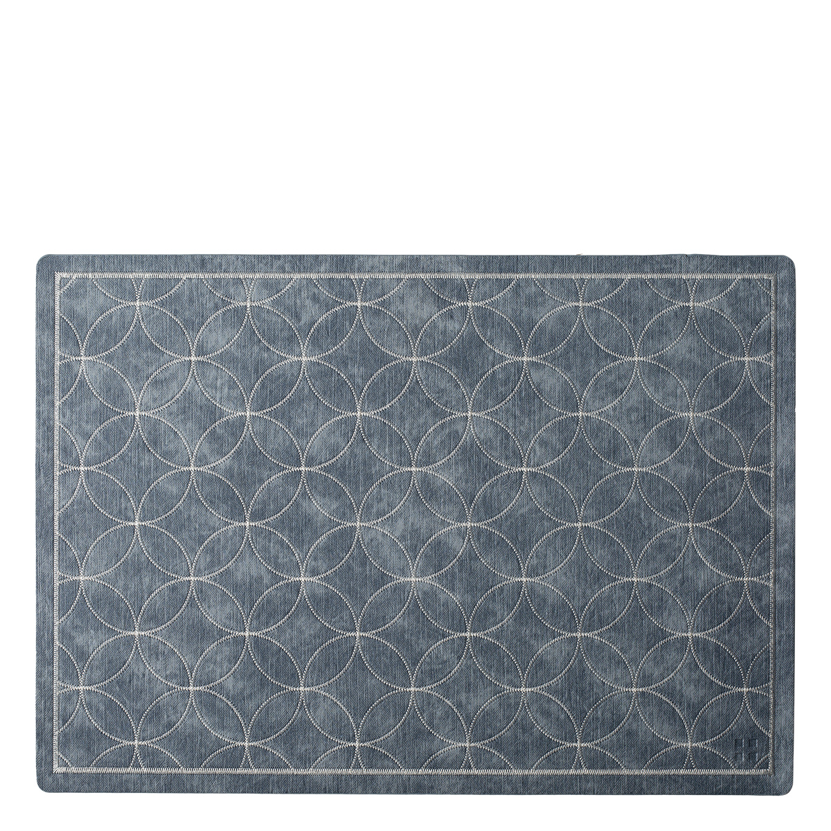 Stitch placemat grey 45×32 cm | Elements Ambiente
