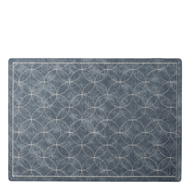 Stitch placemat grey 45×32 cm | Elements Ambiente