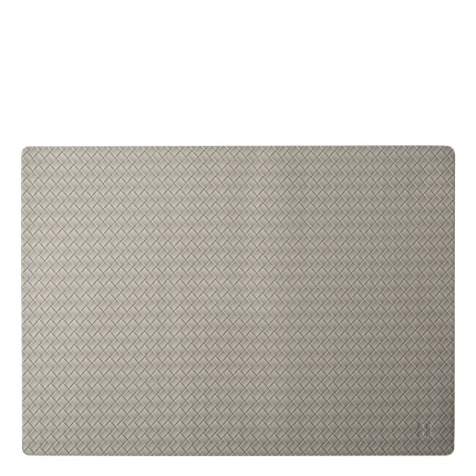 Placemat Braid light grey 45×32 cm | Elements Ambiente
