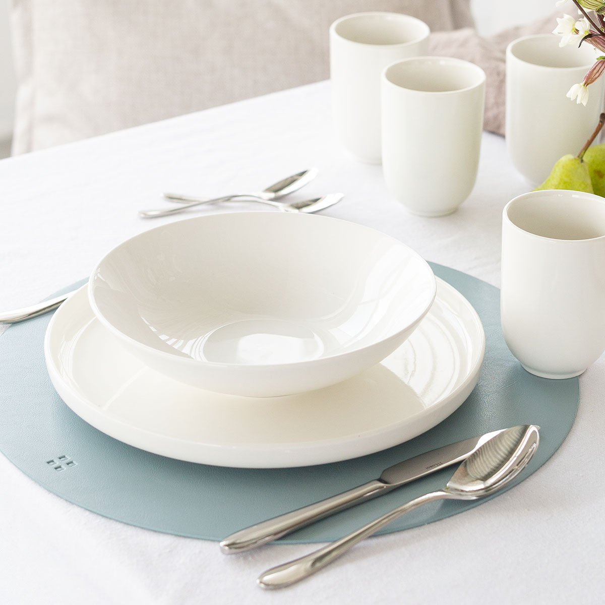 Porzellan Set 16-tlg. - Gaya Atelier weiss